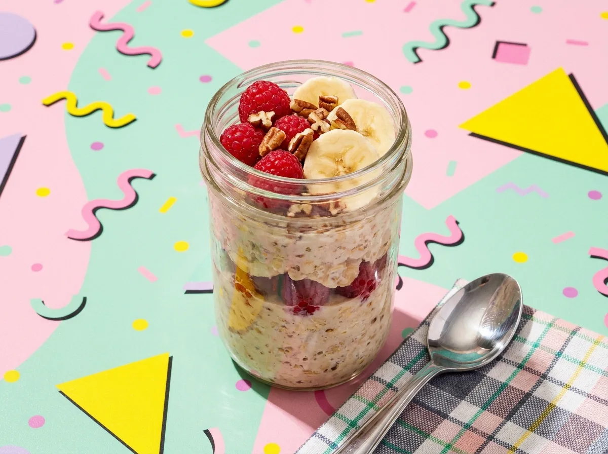 Overnight oats s kolagenem